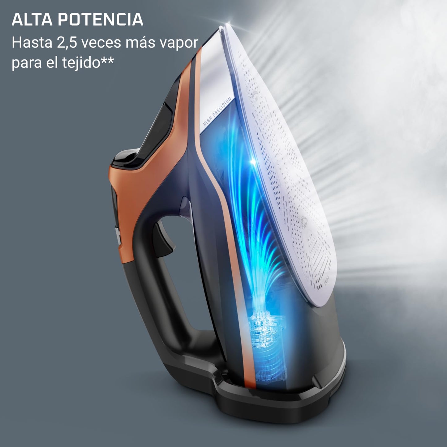 Rowenta Steamforce Pro Plancha DW9520 | 3200W, 5 preajustes, Antigoteo y Antical