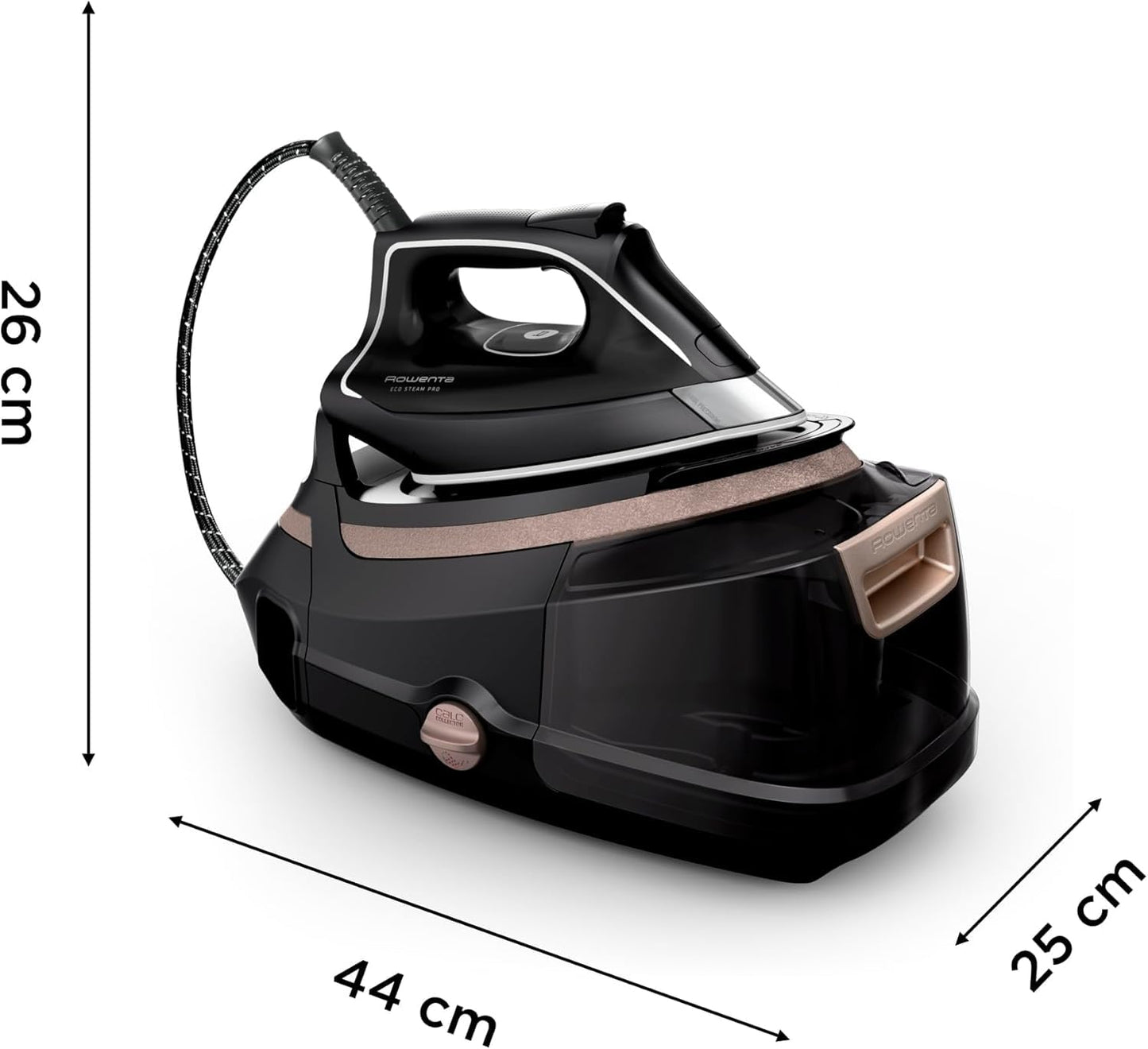 Rowenta Centro Planchado Eco Steam Pro DG9640 | Alta potencia, 1.3L, Silencioso