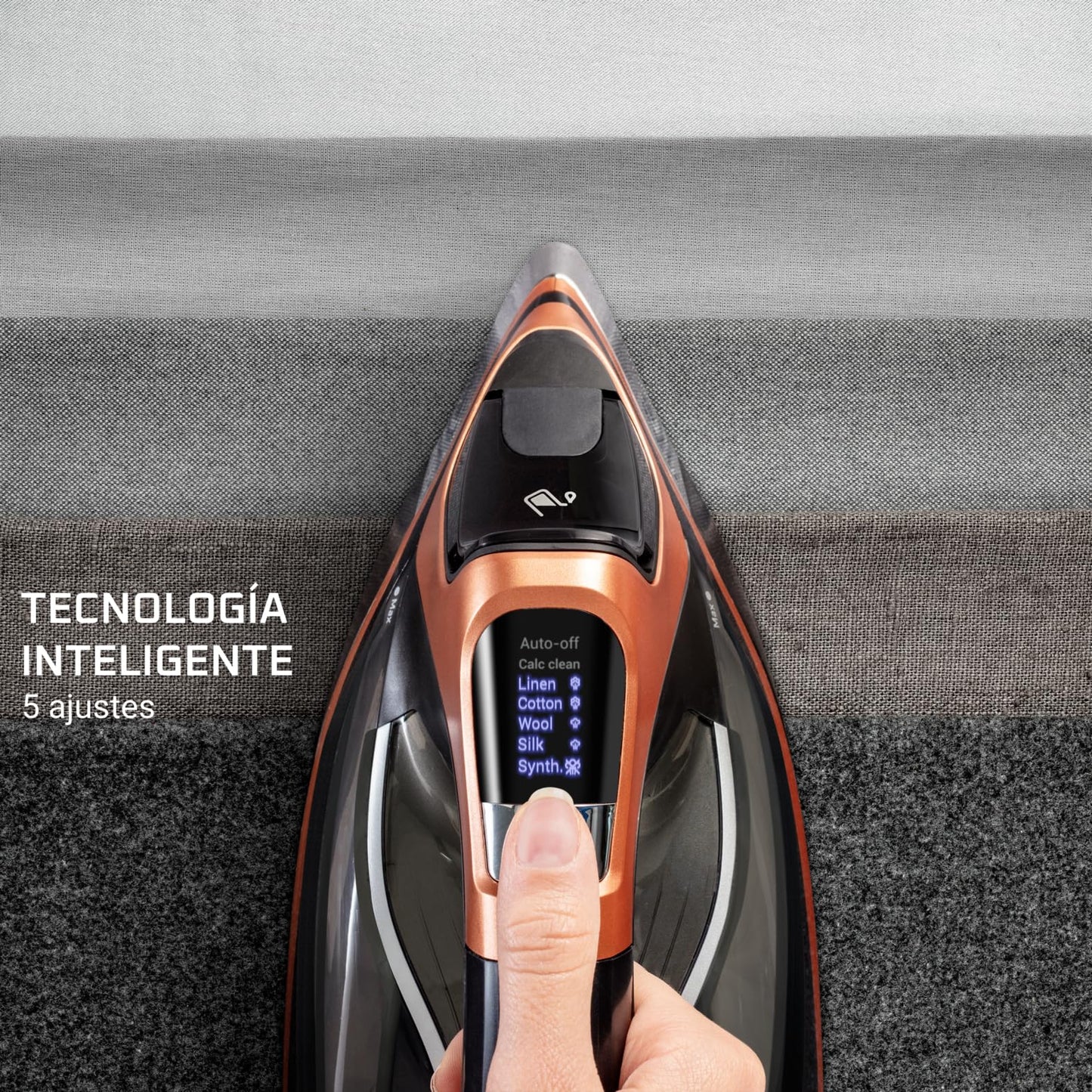 Rowenta Steamforce Pro Plancha DW9520 | 3200W, 5 preajustes, Antigoteo y Antical