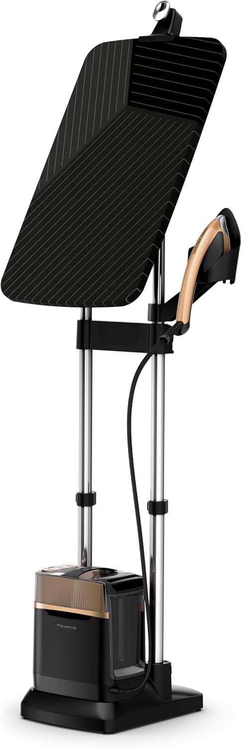 Rowenta IXEO Power Cepillo Vapor QR2020 | 5.8 bares, 1.1L, Desinfecta, Tabla vertical
