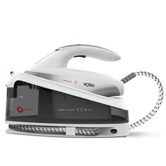 Solac CPB6200 Blank Canvas Centro Planchado | 6.5 bar, 380g/min vapor, 1.5L