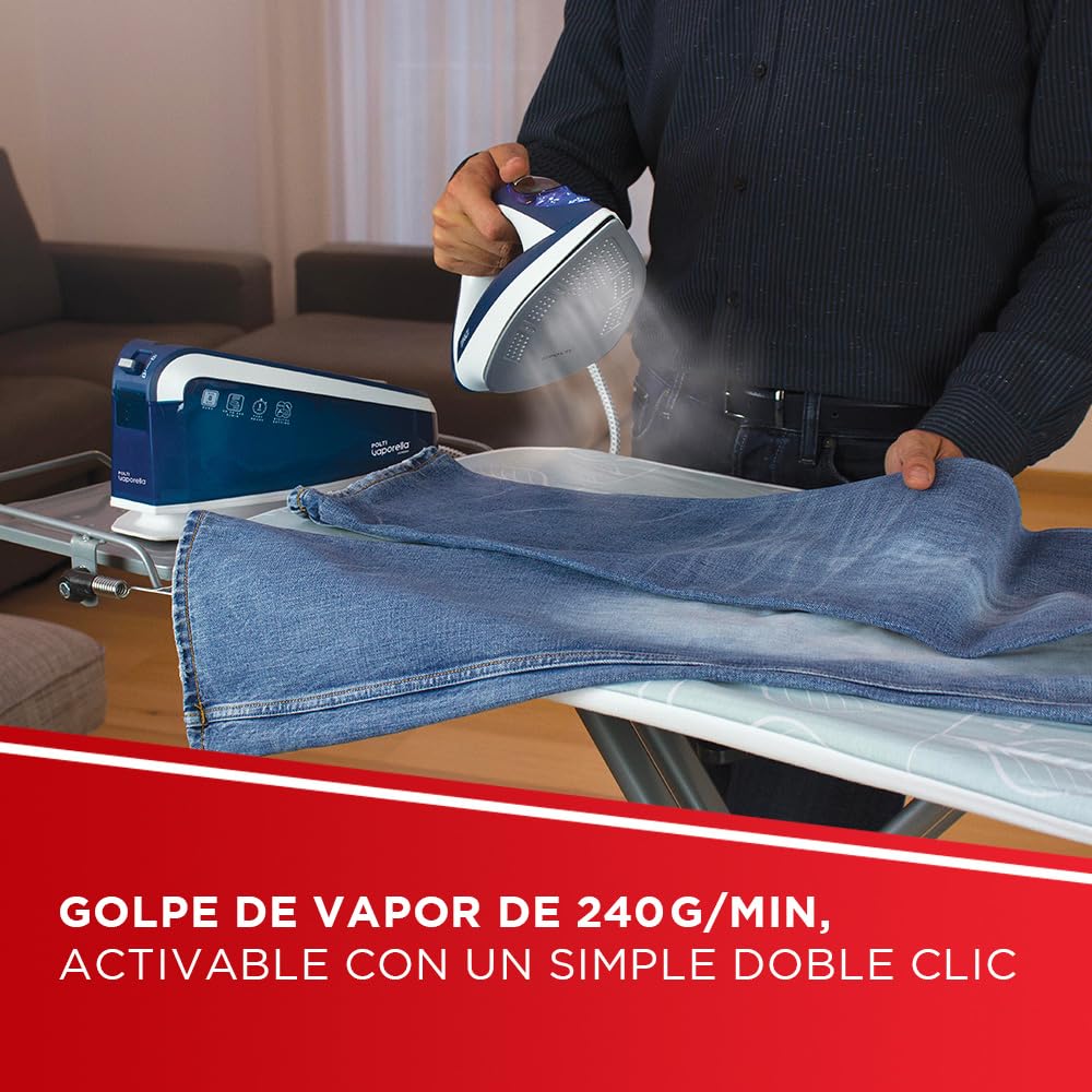 Polti Vaporella Express VE30.10 | Plancha Vapor, 8 bares, Ajuste Digital, Eco