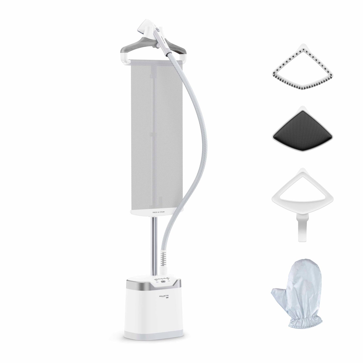 Rowenta Pro Style Care Cepillo Vapor IS8470 | Planchado vertical, 42g/min, Cabezal XL
