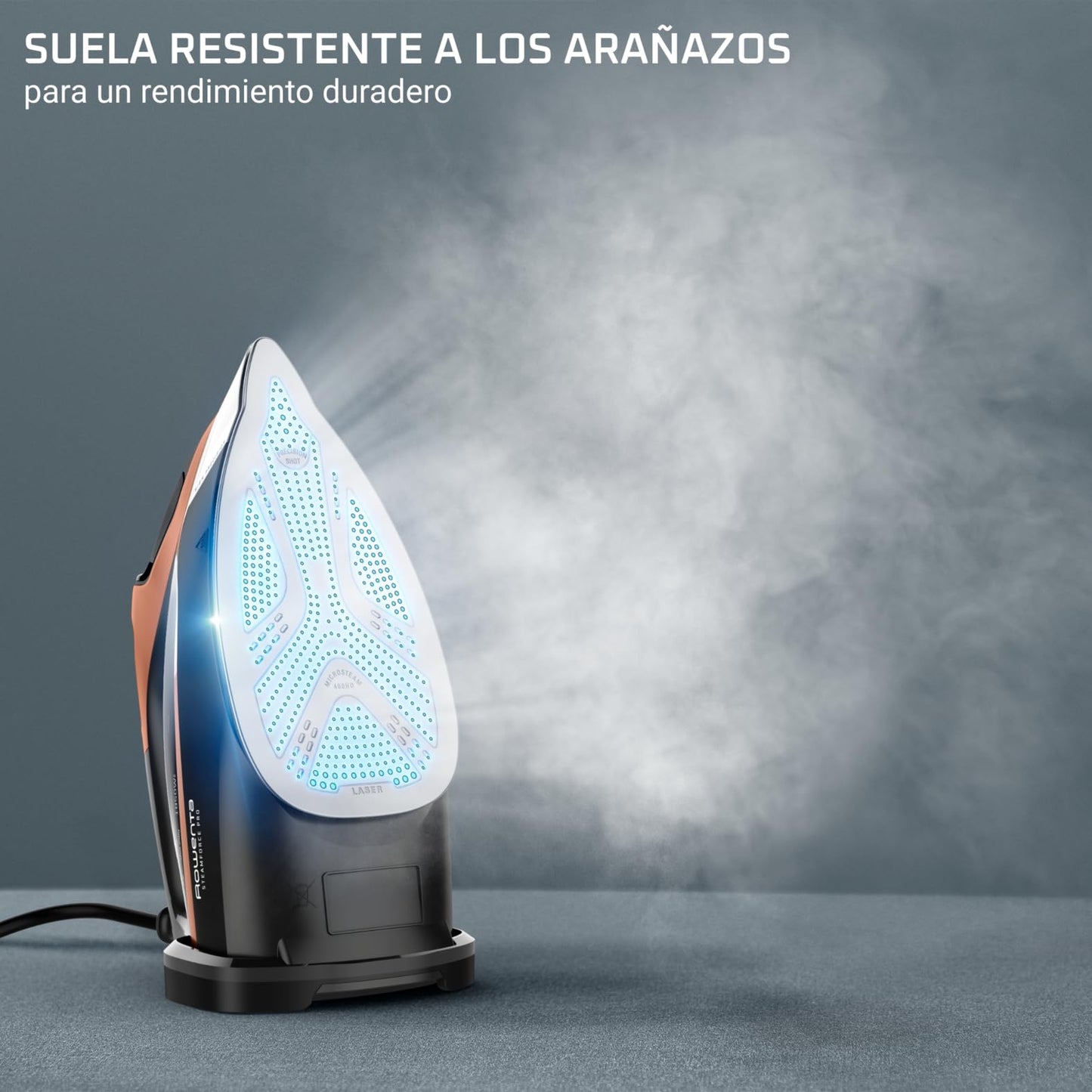 Rowenta Steamforce Pro Plancha DW9520 | 3200W, 5 preajustes, Antigoteo y Antical
