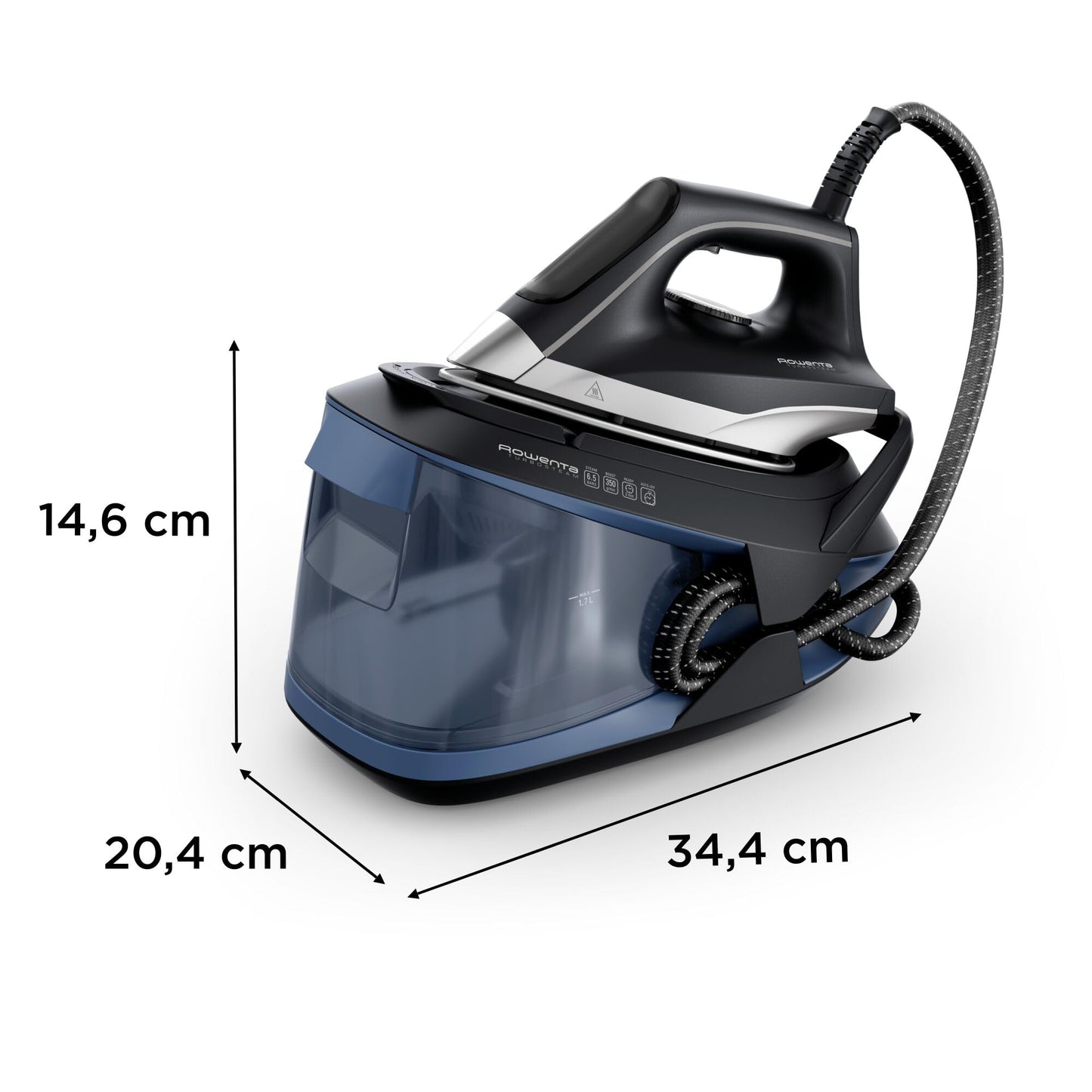 Rowenta Powersteam Centro Planchado | 6.2 bares, 340g/min vapor, Depósito 1.7L