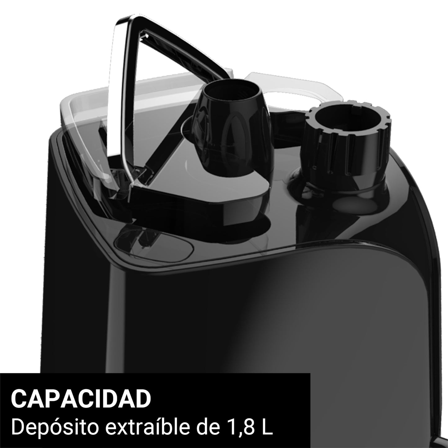 STEAMONE Plancha Vapor Vertical H18B | 1800W, 1.8L, 4 Ruedas, Calentamiento 60s