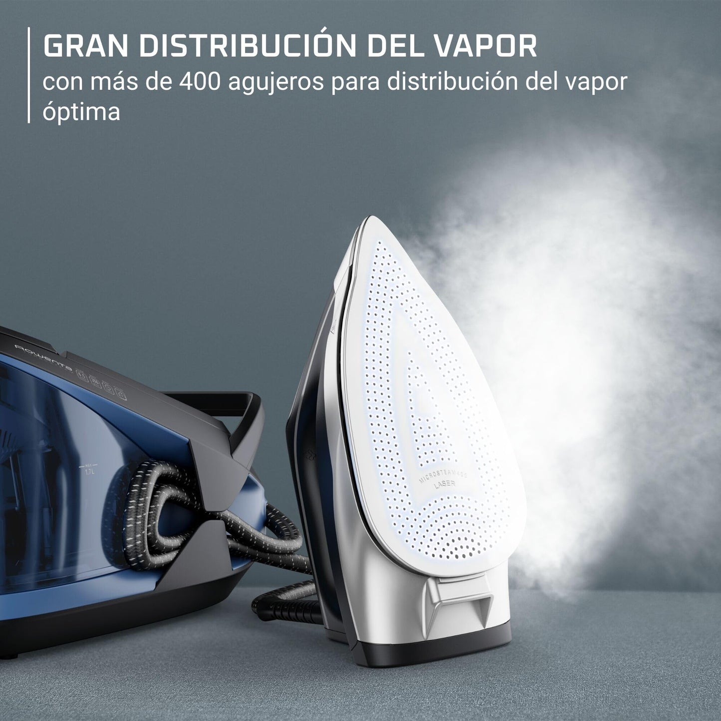 Rowenta Powersteam Centro Planchado | 6.2 bares, 340g/min vapor, Depósito 1.7L