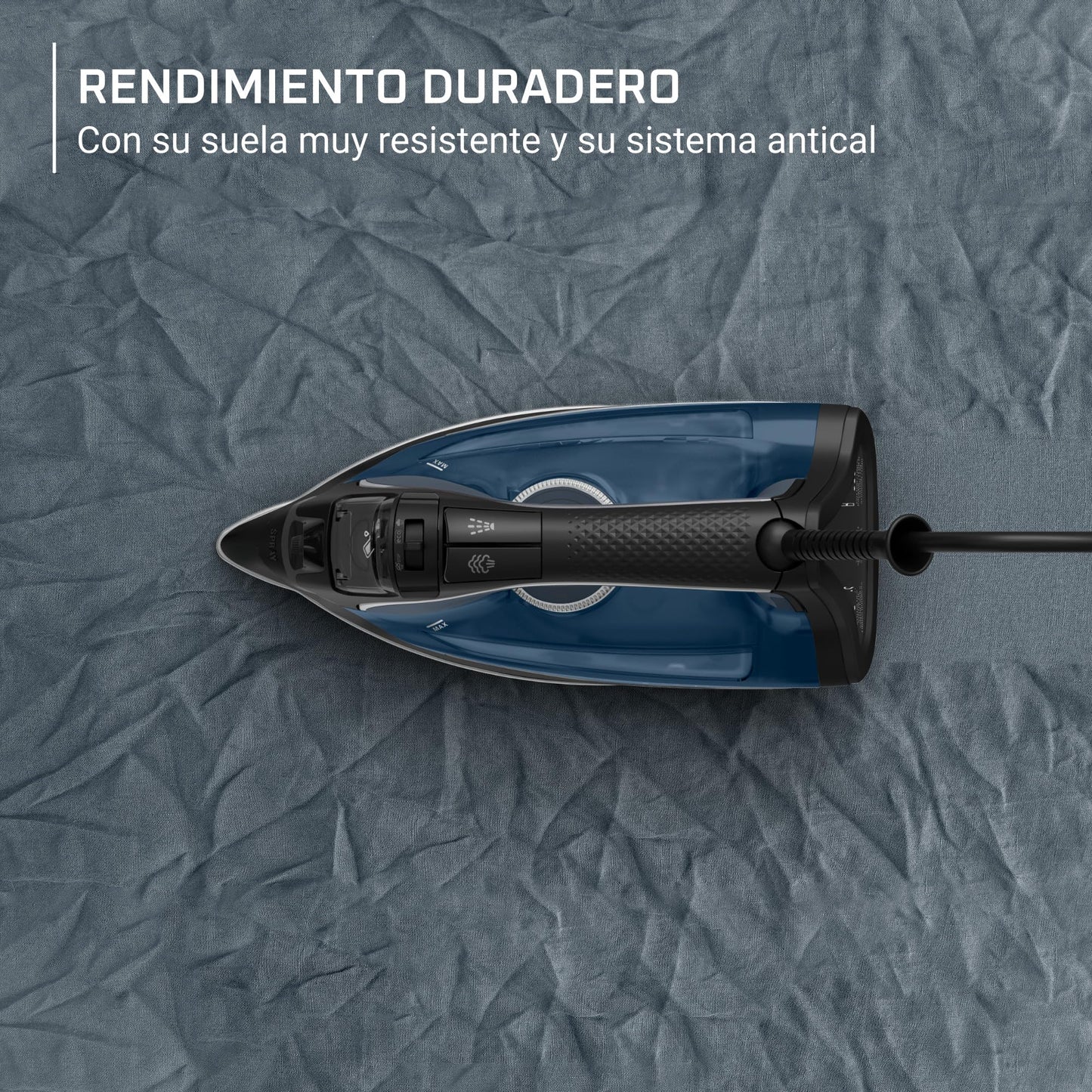 Rowenta Pro Master Plancha DW8209F0 | 2800W, 200g/min vapor, Punta Precisión